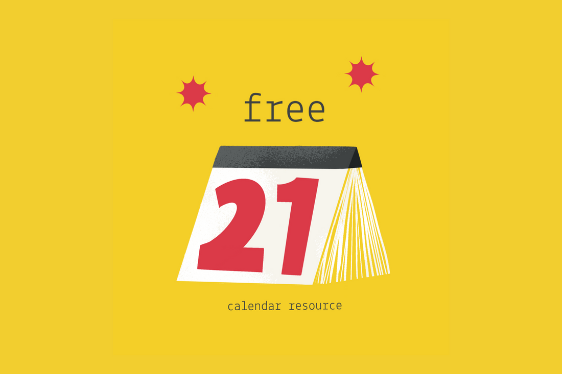 free calendar illustration