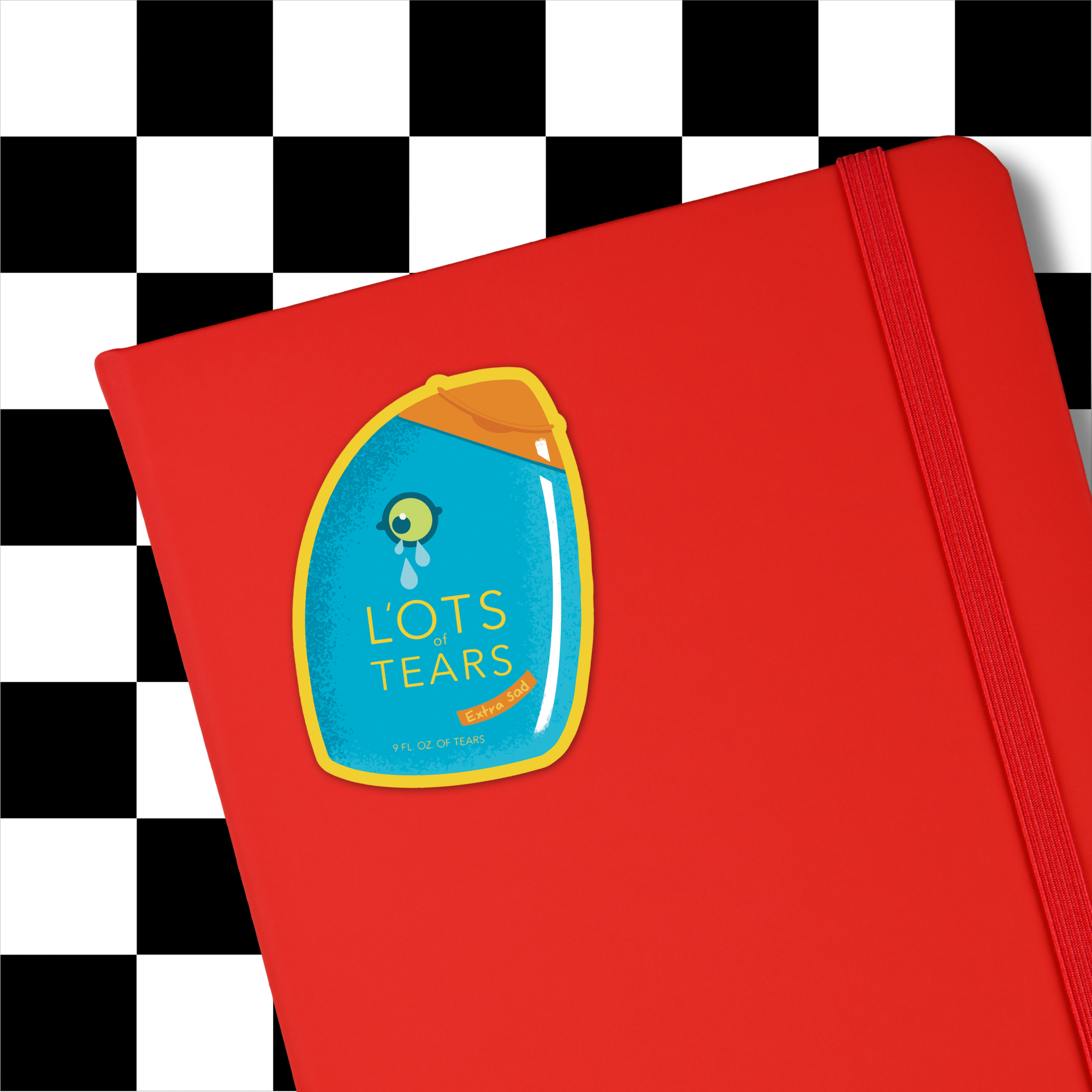 Lots of Tears Sticker