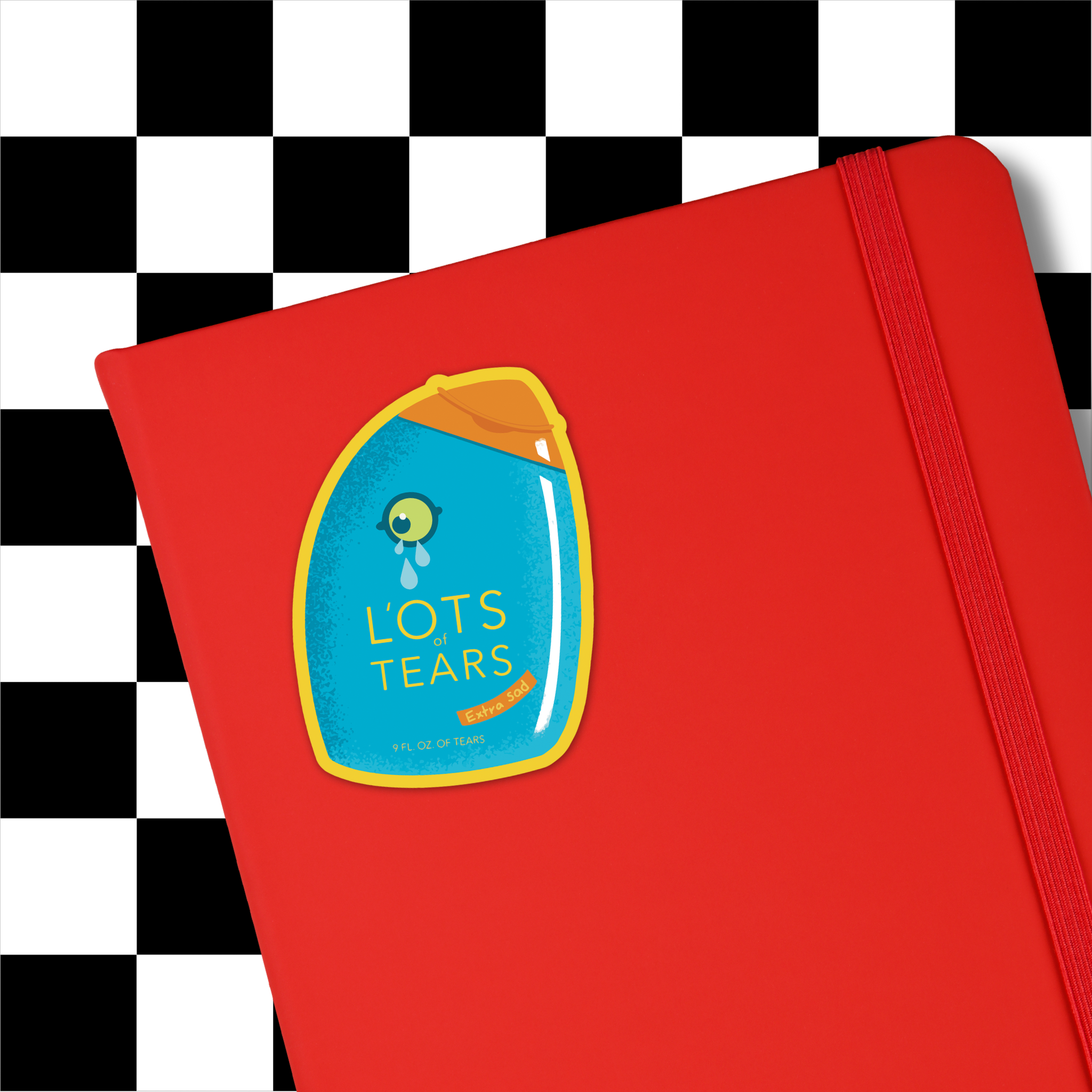 Lots of Tears Sticker