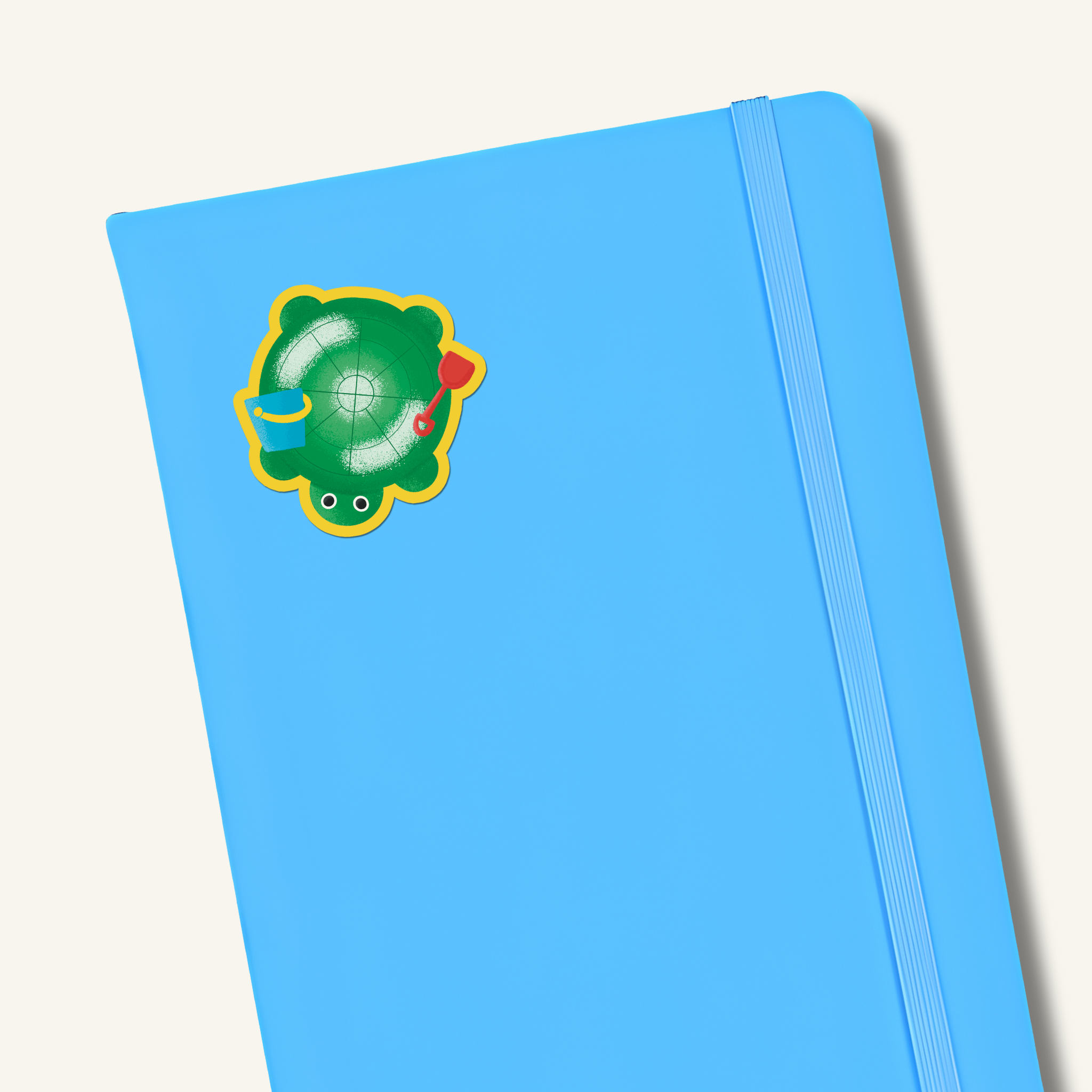 Turtle Sandbox Sticker
