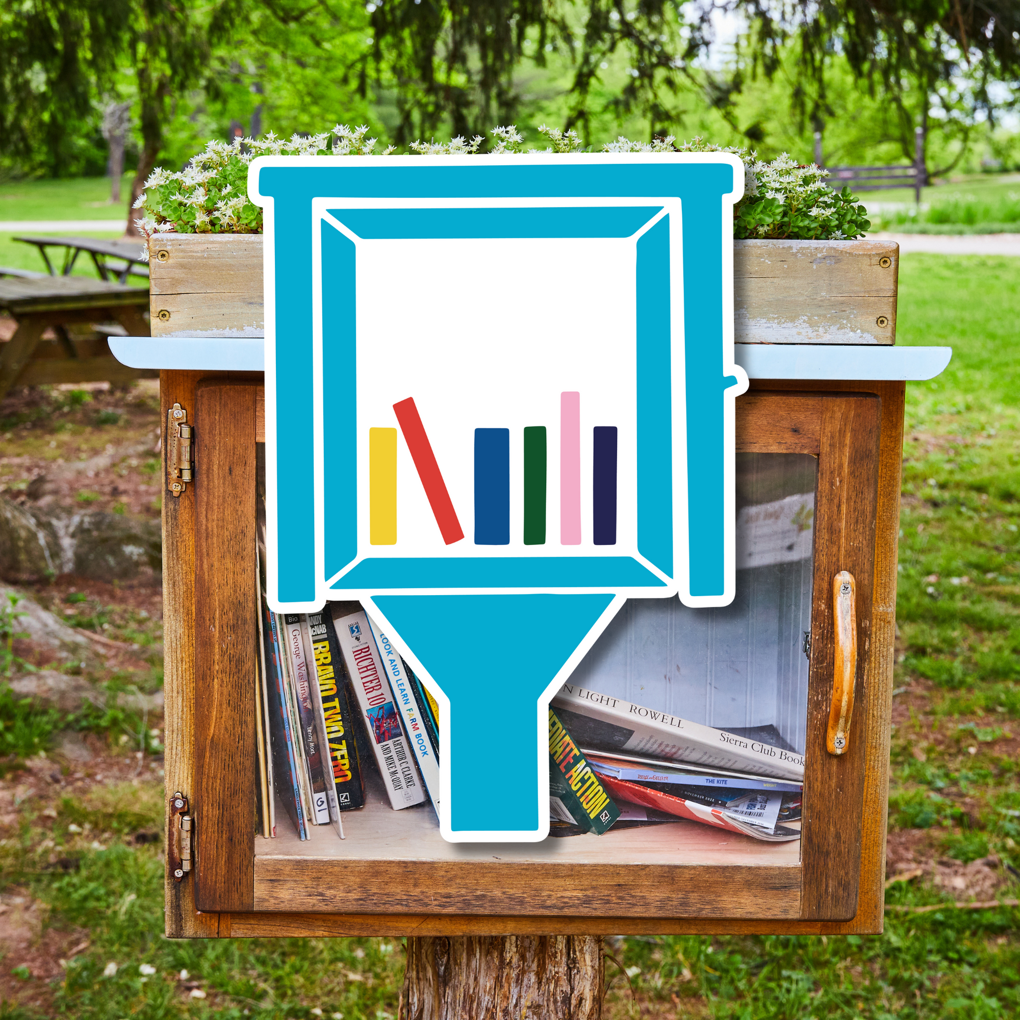 Little Library Sticker