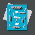Battleship Missed You Greeting Card