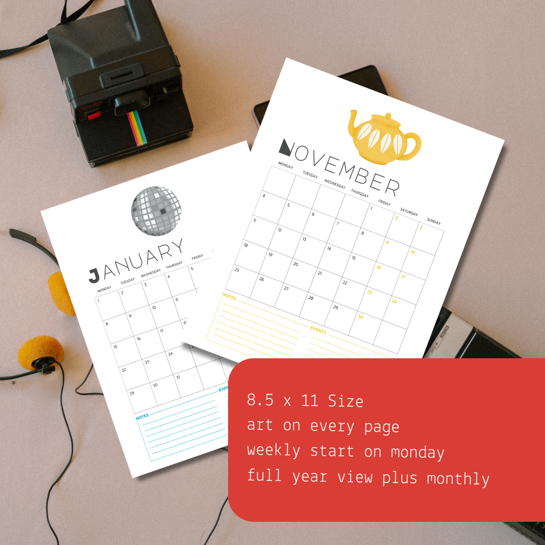 2024 Printable Calendar