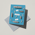 Battleship Missed You Greeting Card