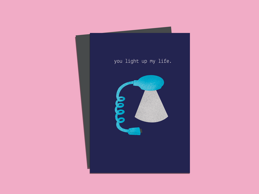 You Light Up My Life Gamer Greeting Card