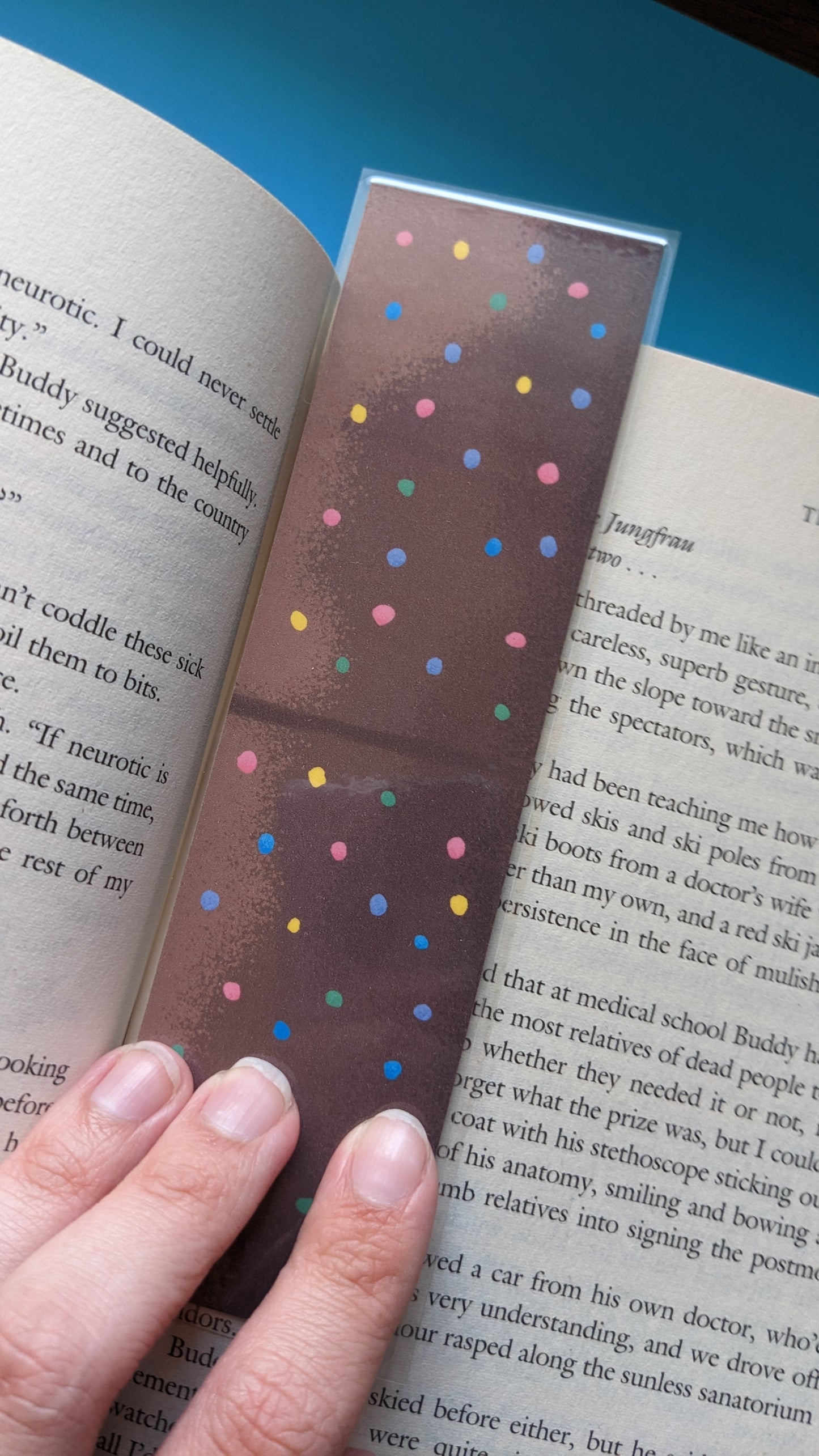 Cosmic Brownie Bookmark