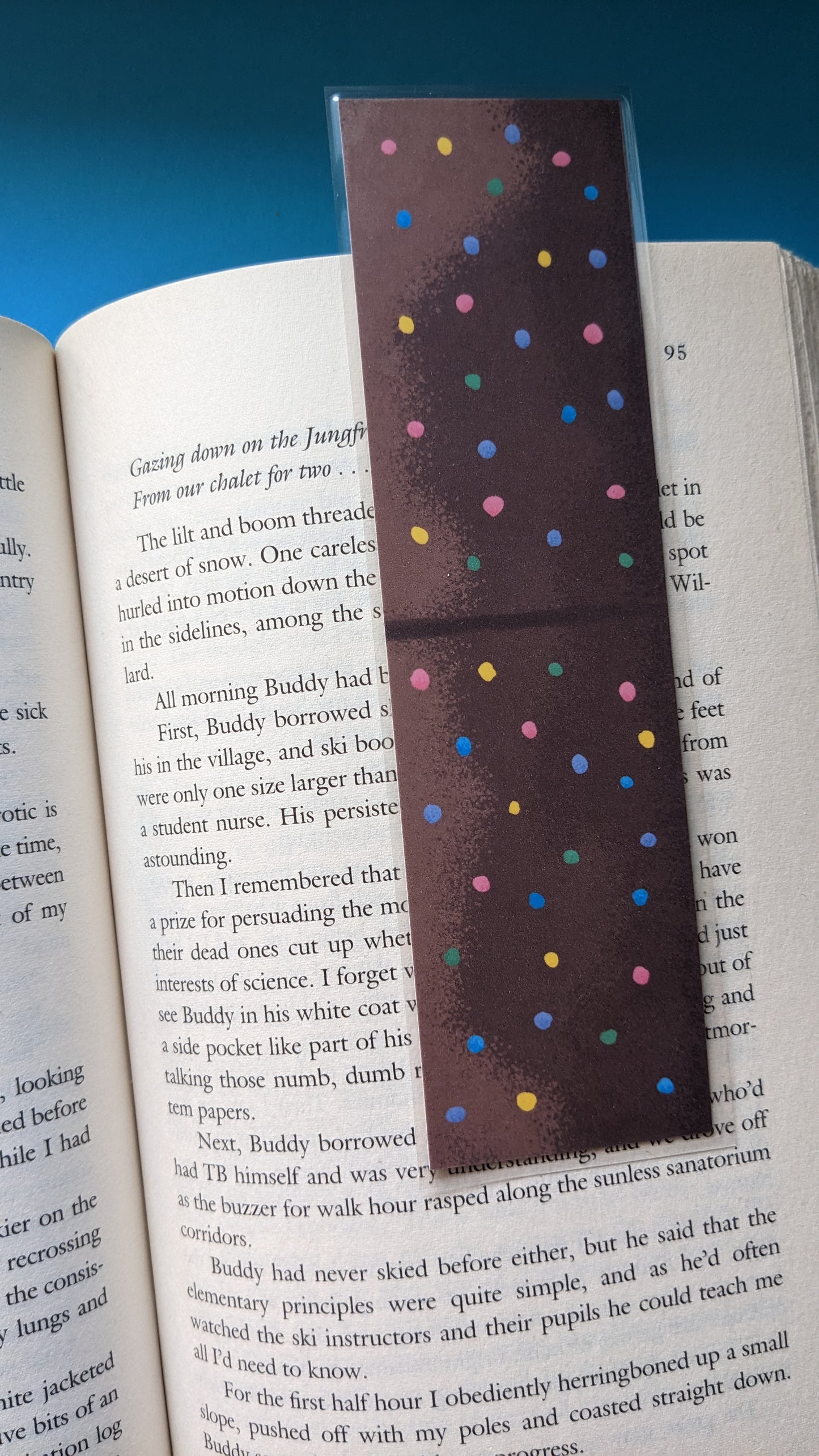 Cosmic Brownie Bookmark