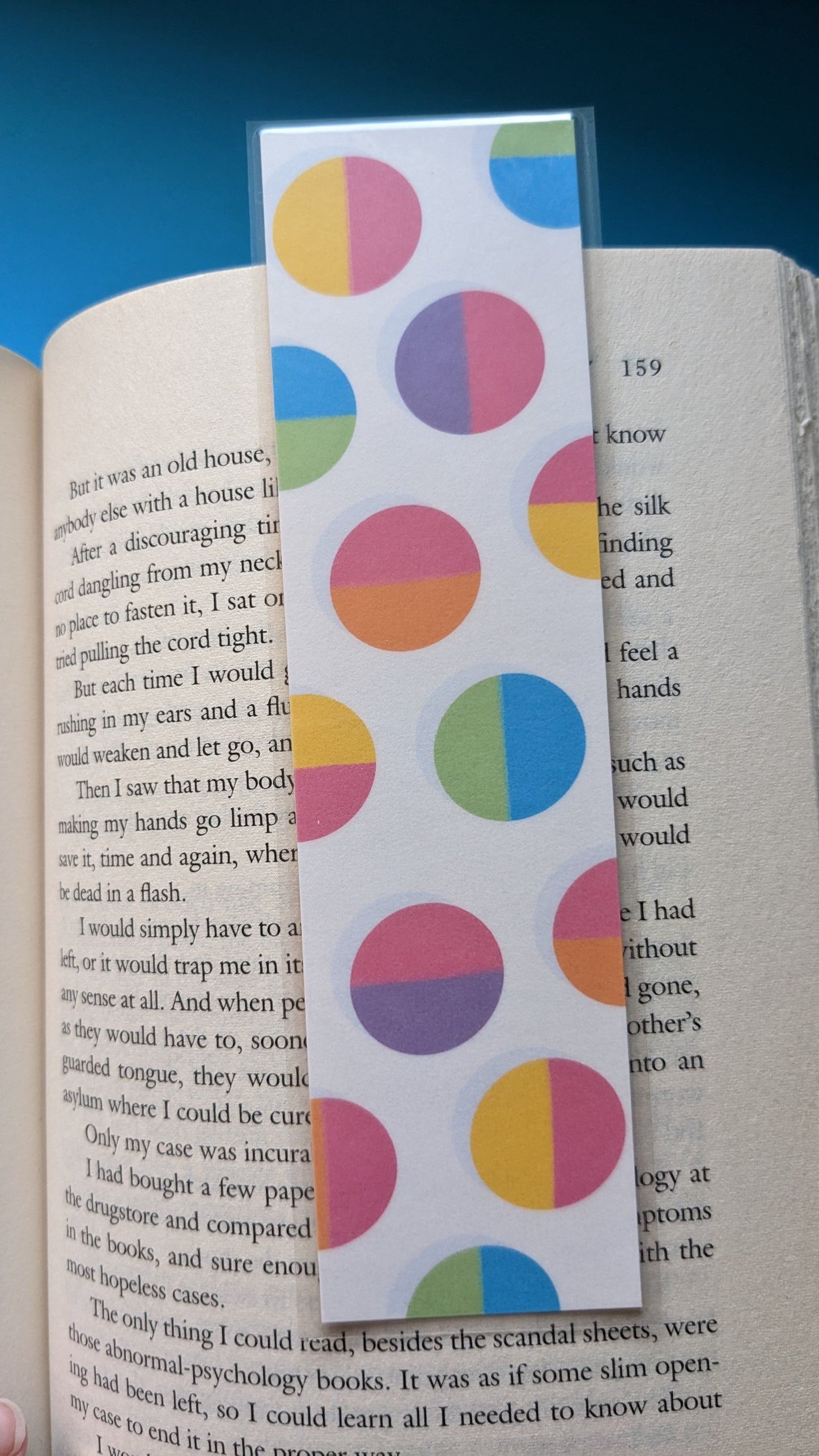 Bouncy Ball Pattern Bookmark