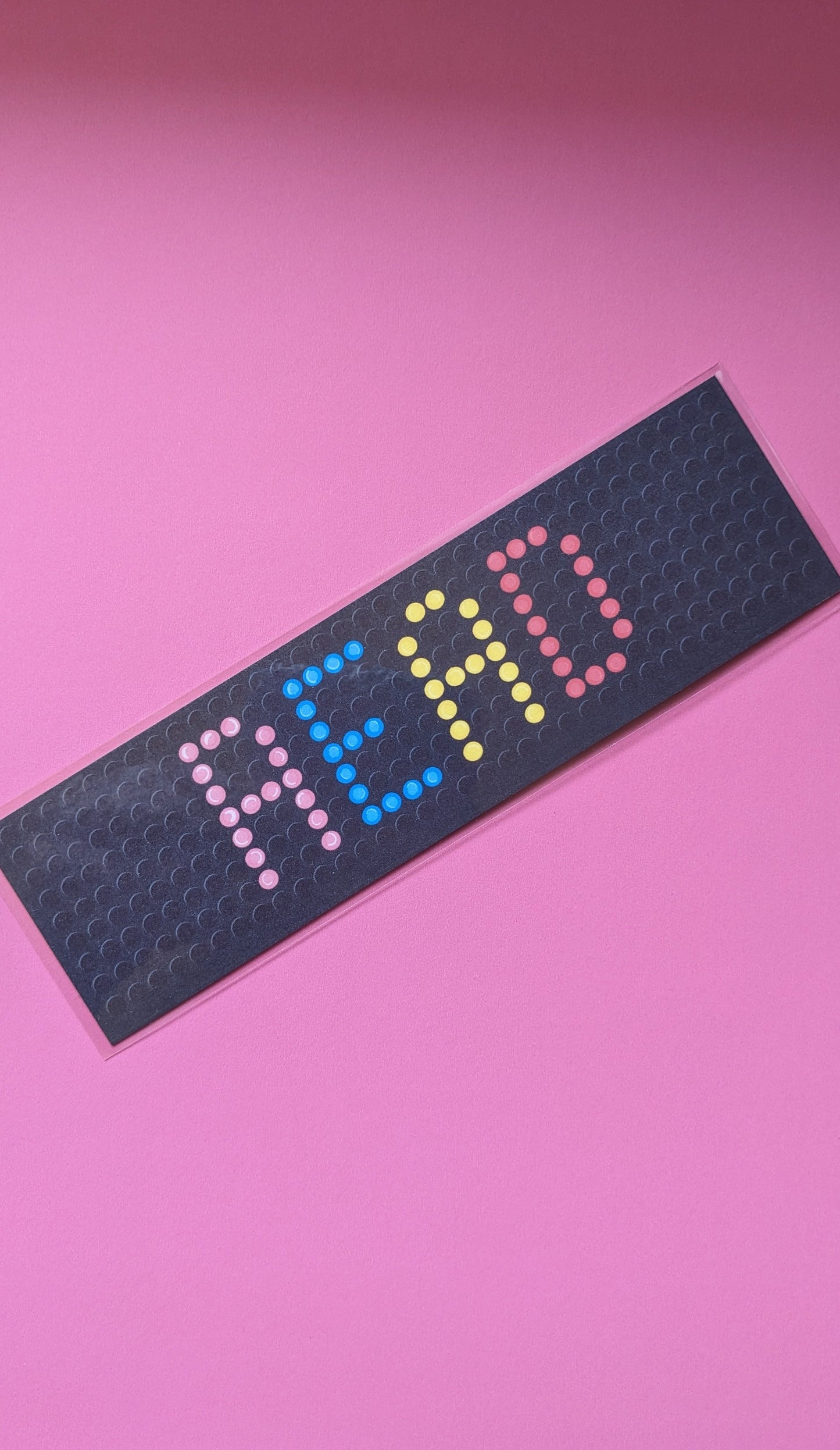 READ Lite Brite Bookmark