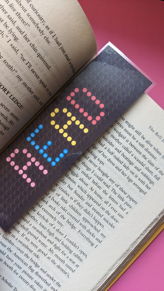 READ Lite Brite Bookmark