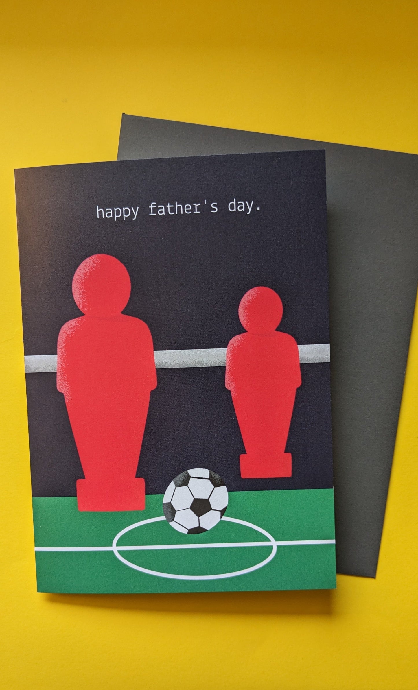 Foosball Father's Day Card