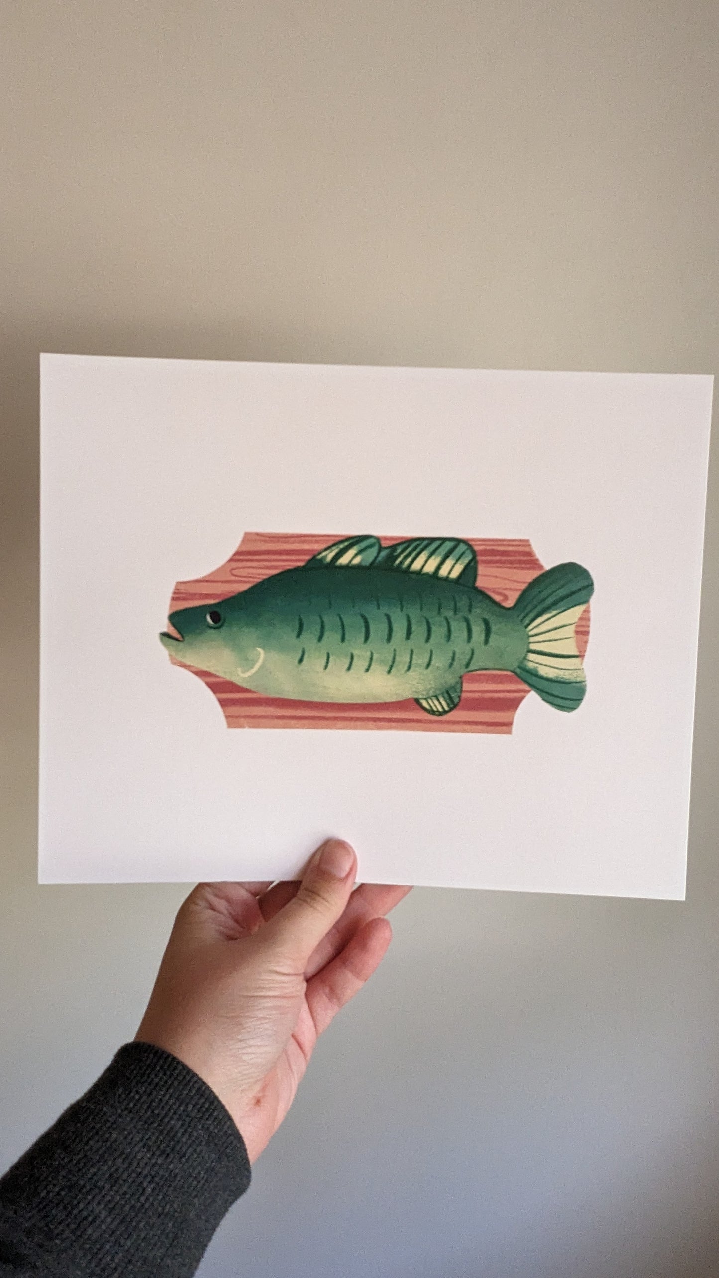 Billy Bass Art Print