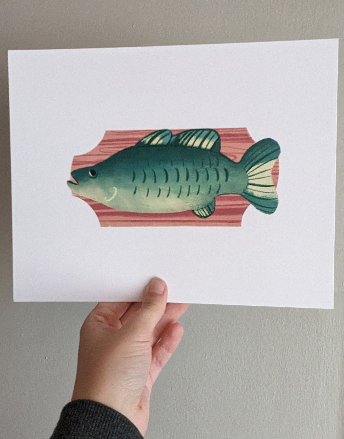 Billy Bass Art Print