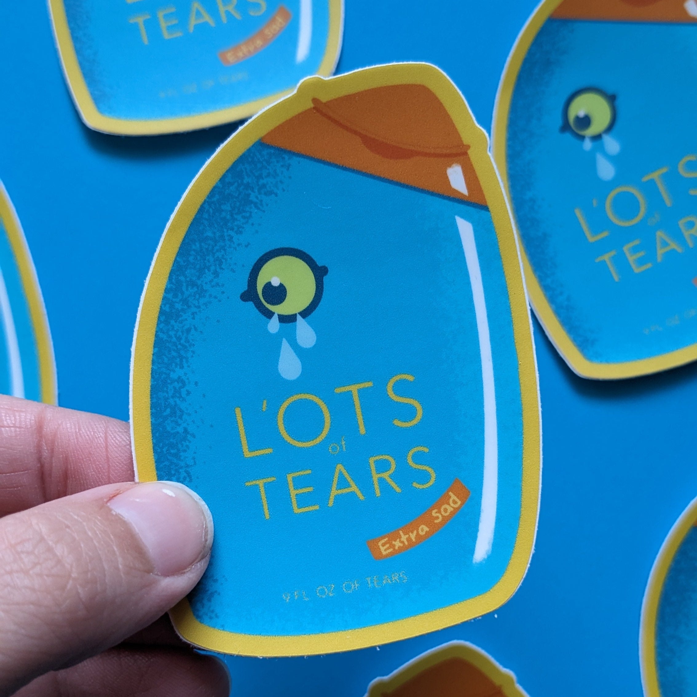 Lots of Tears Sticker