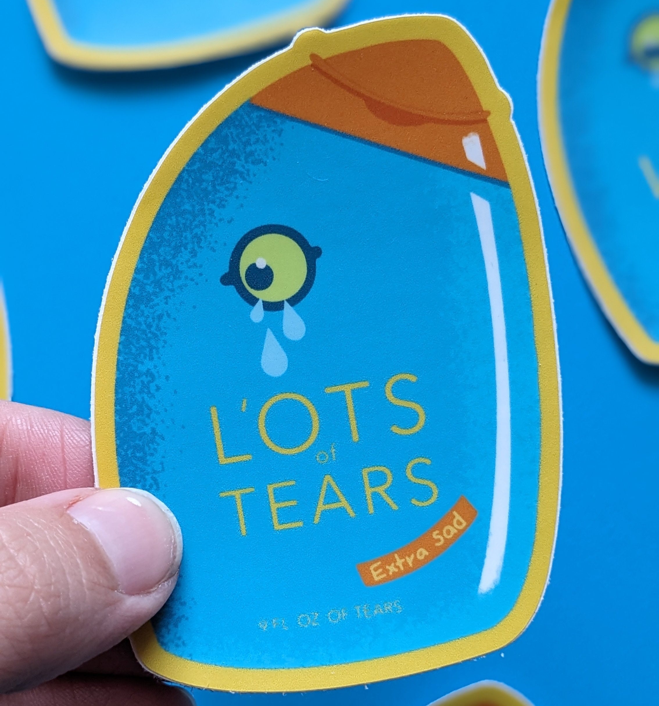 Lots of Tears Sticker