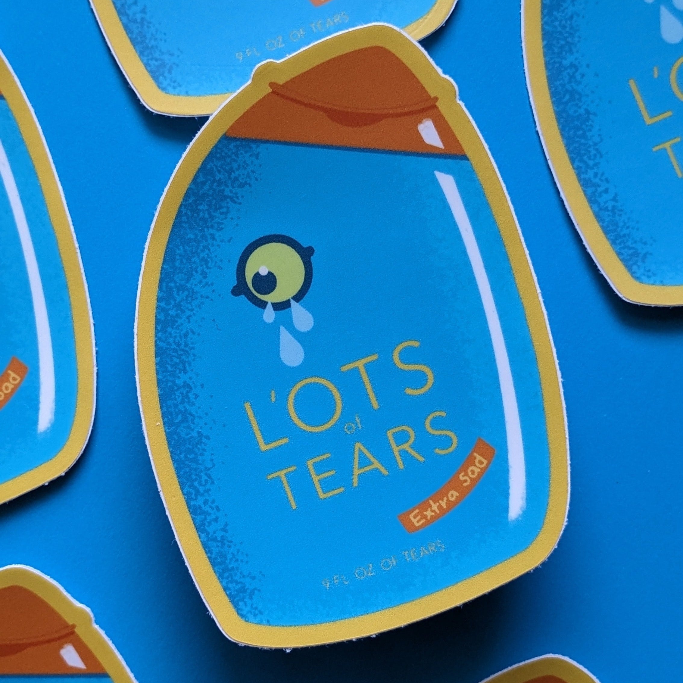 Lots of Tears Sticker