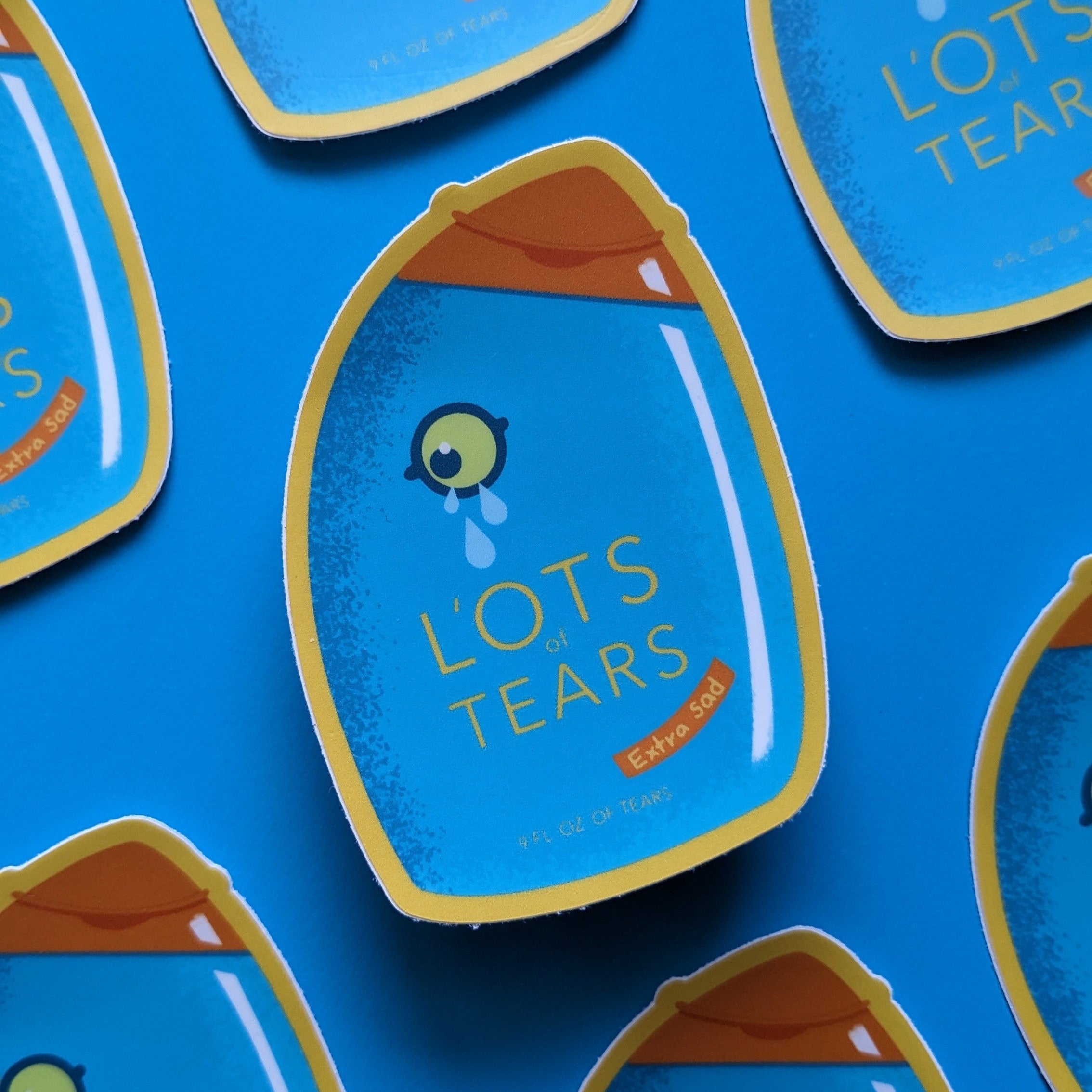 Lots of Tears Sticker