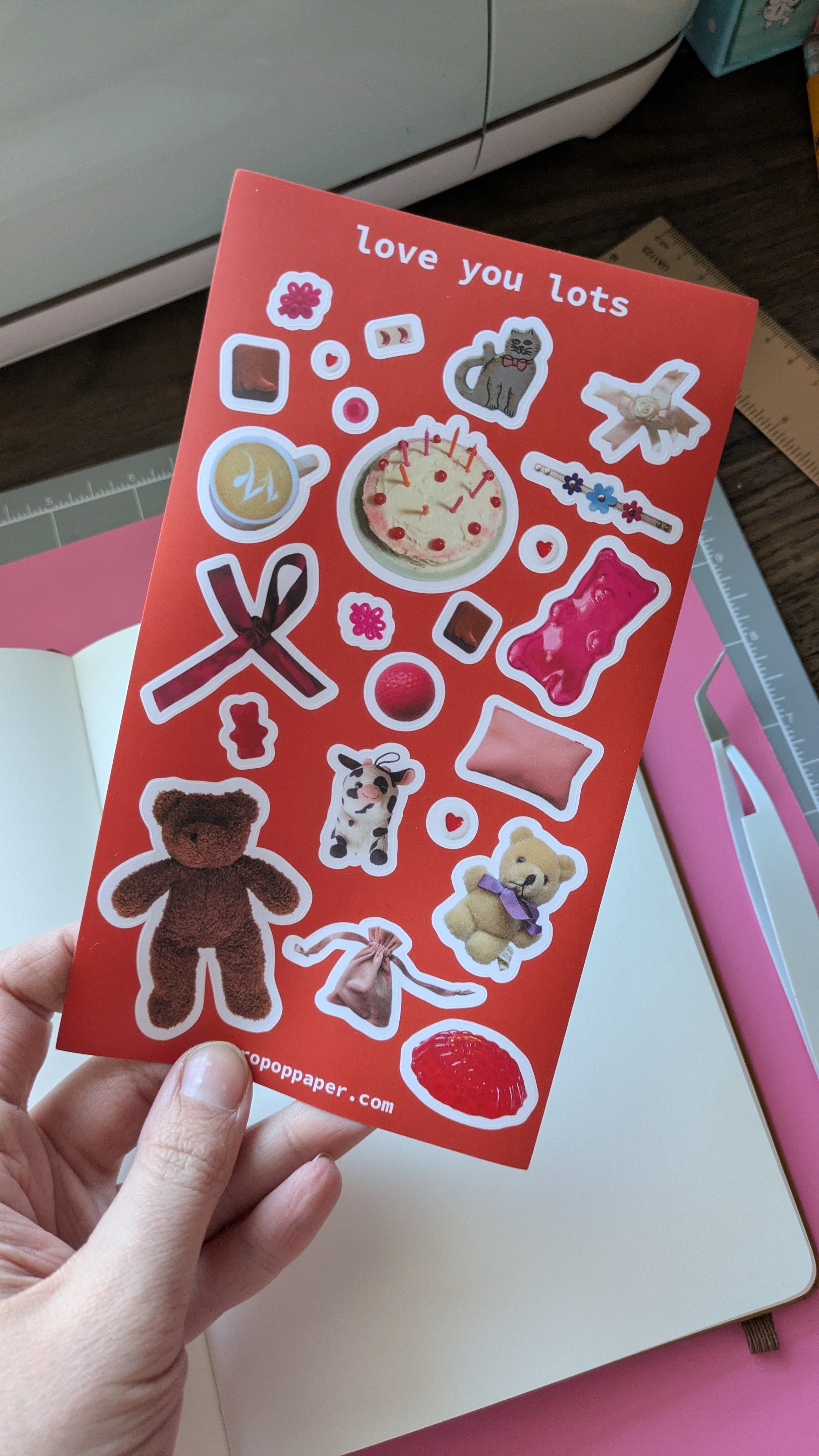 Love You Lots Sticker Sheet