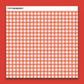 Red Gingham Scrapbook Paper