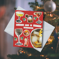 Spirited Christmas Greeting Card