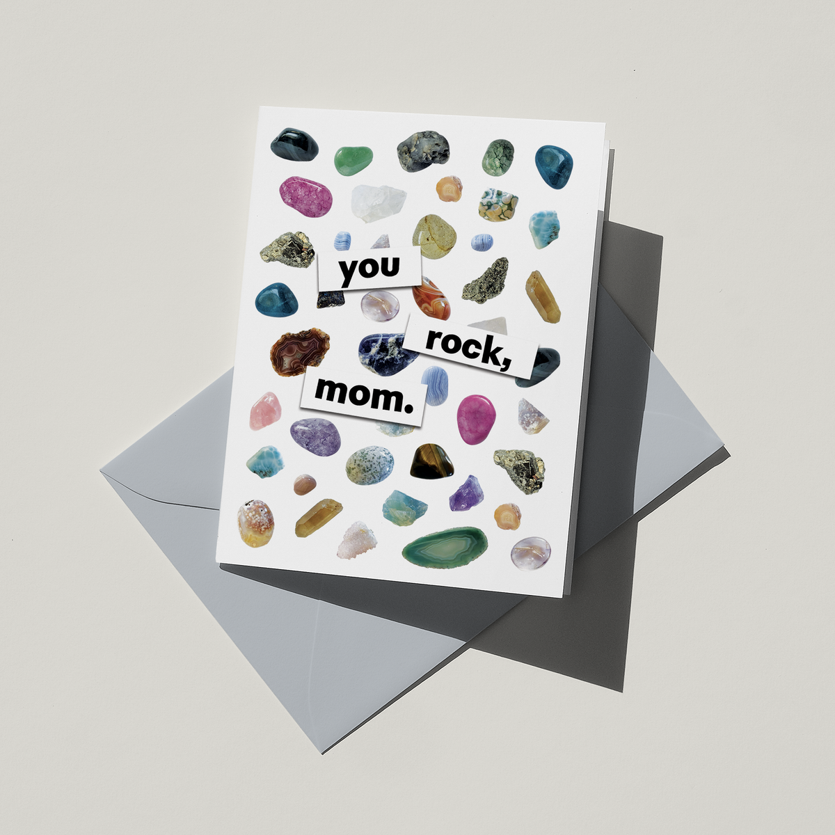 You Rock, Mom Greeting Card