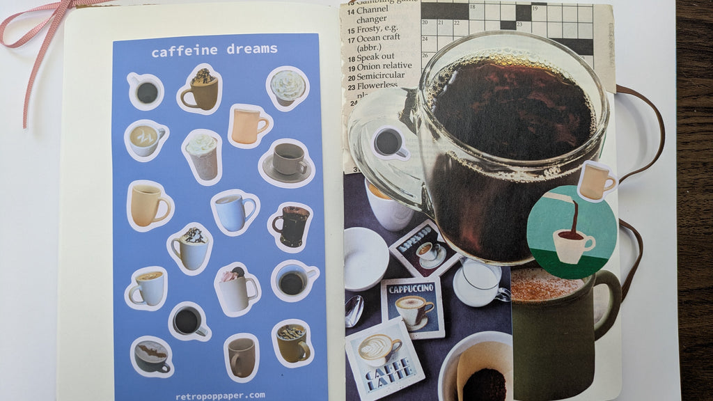 Caffeine Dreams Sticker Sheet