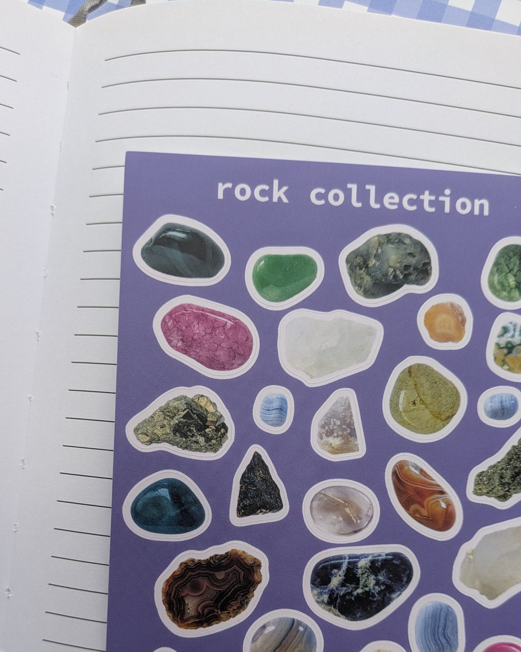 Rock Collection Sticker Sheet
