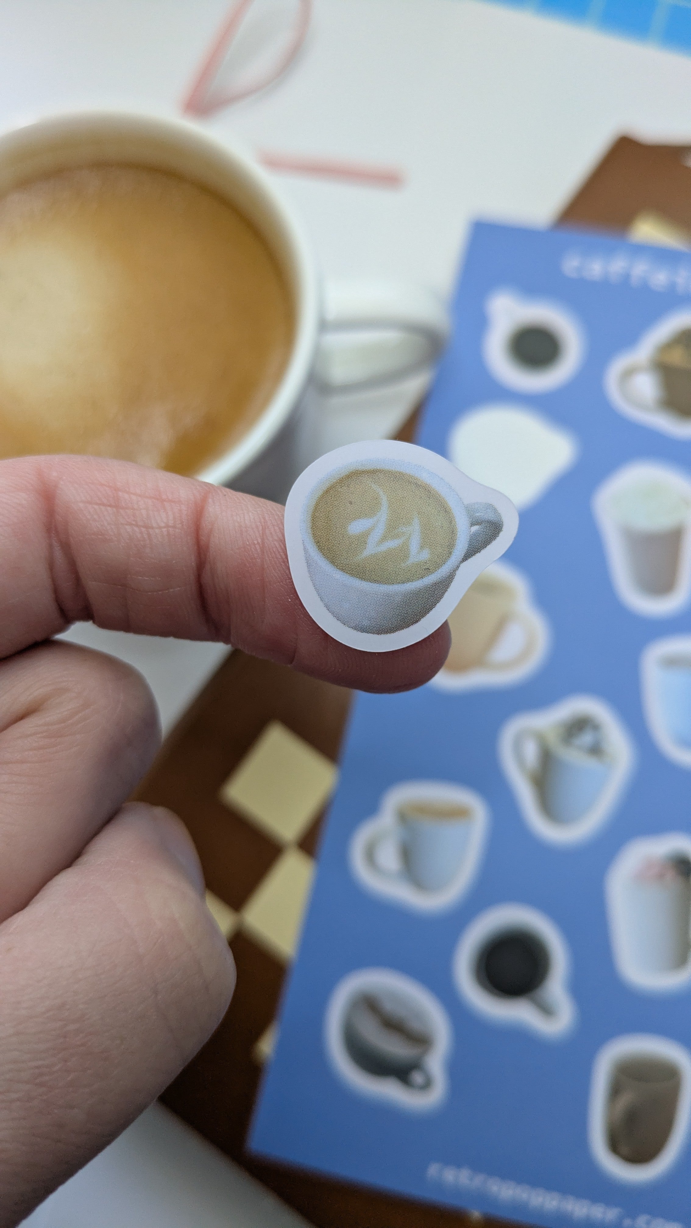 Caffeine Dreams Sticker Sheet