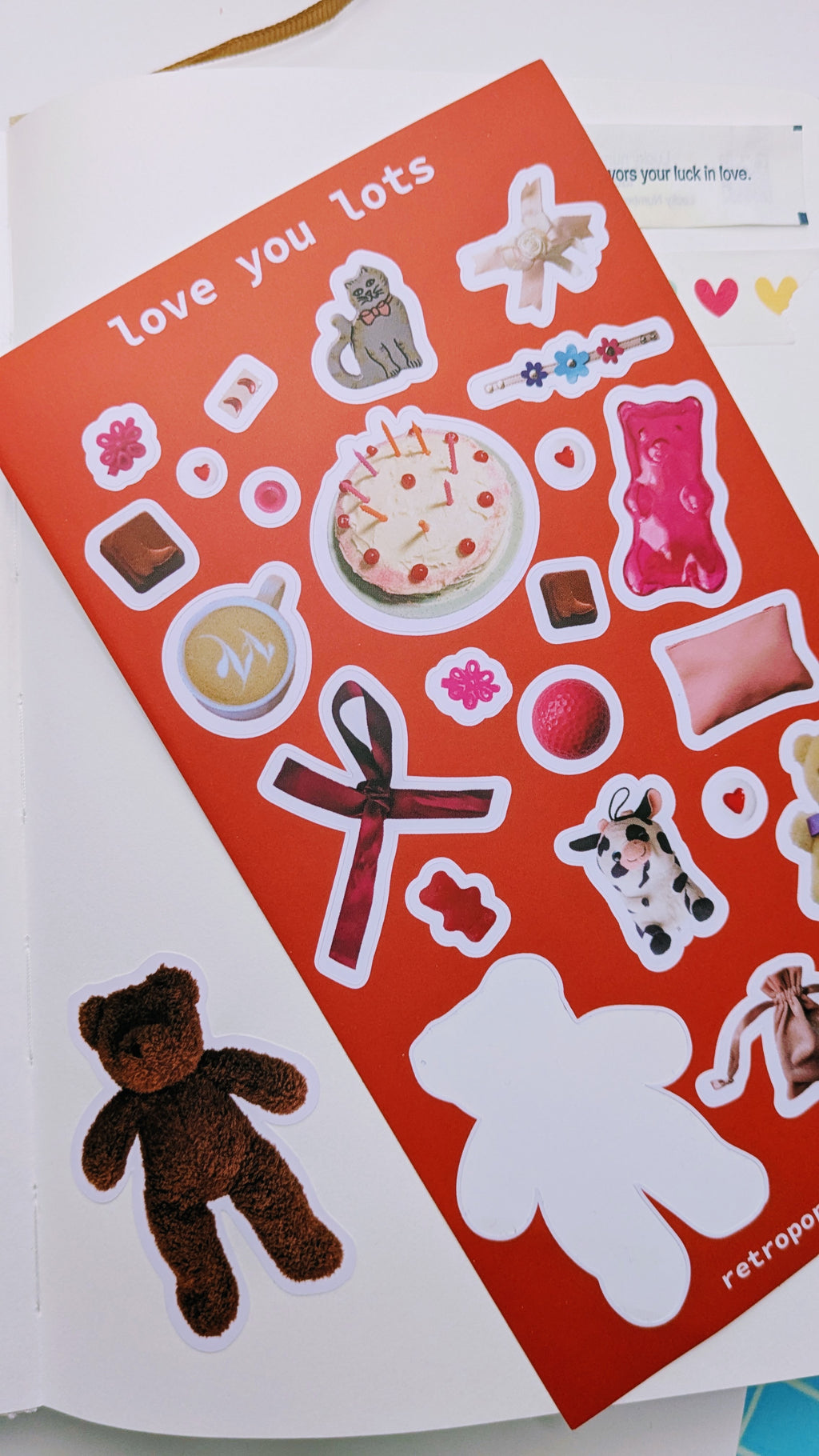 Love You Lots Sticker Sheet