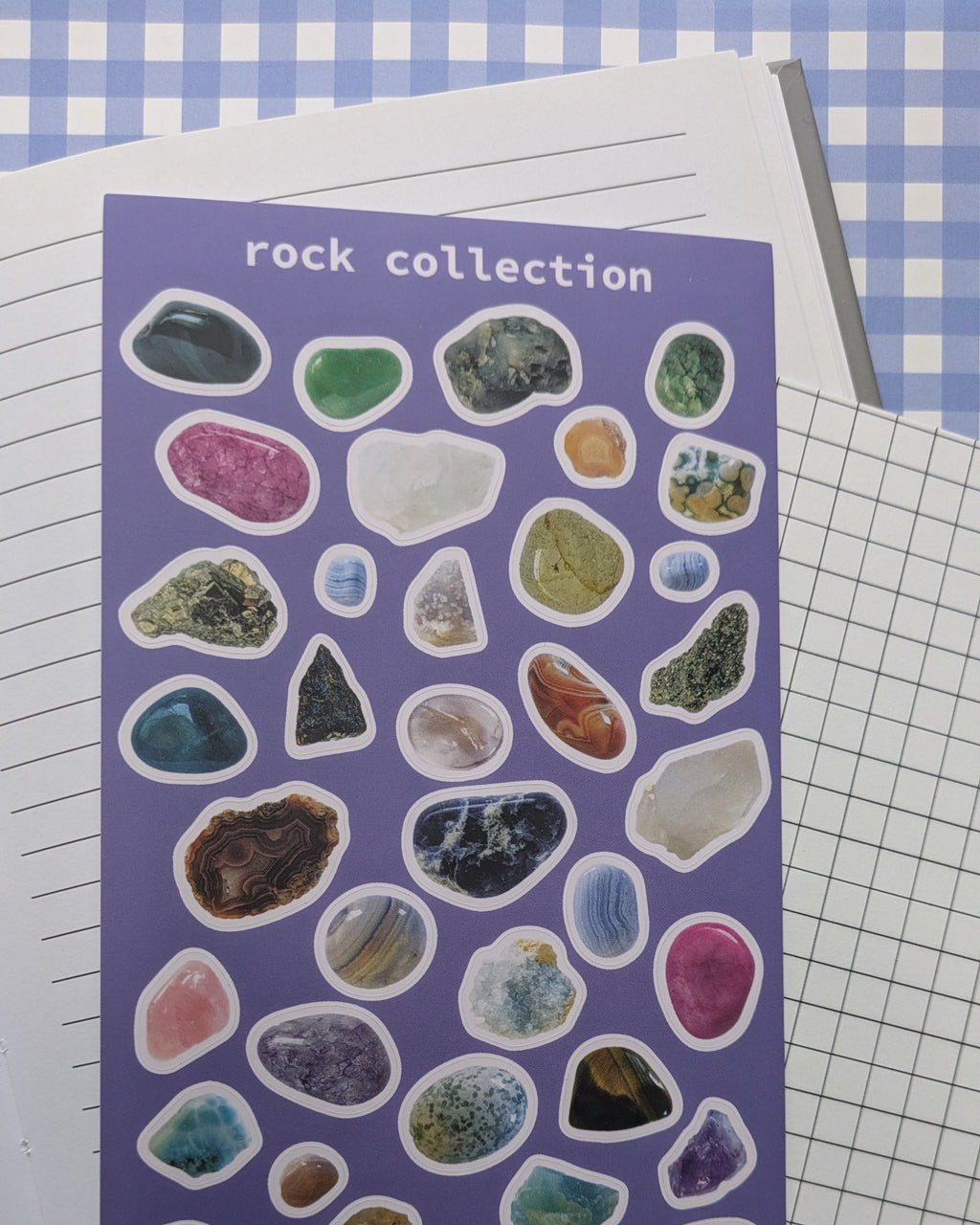 Rock Collection Sticker Sheet