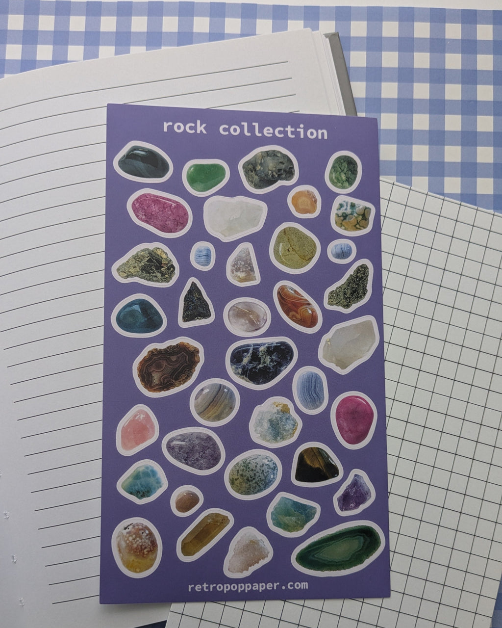 Rock Collection Sticker Sheet