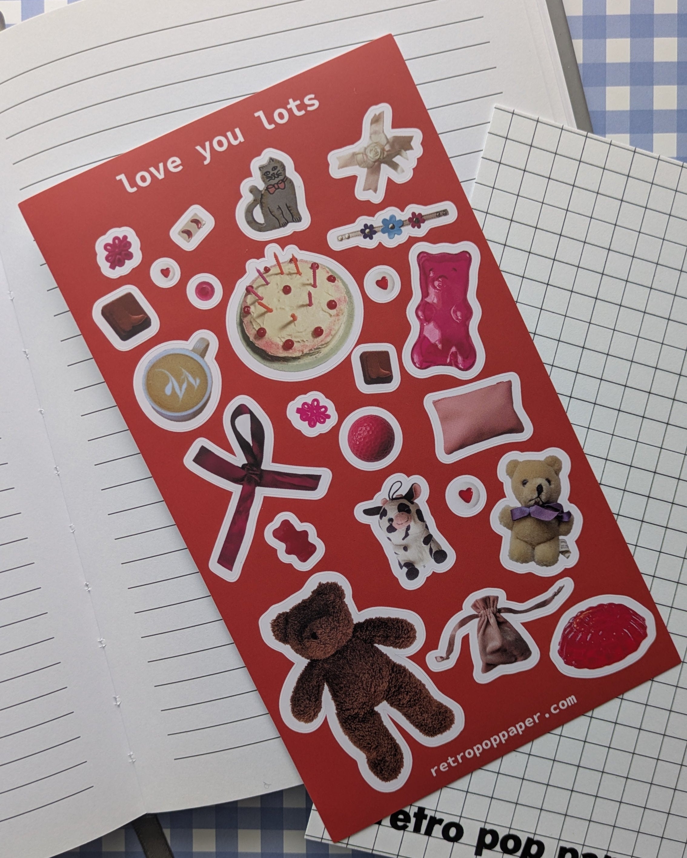 Love You Lots Sticker Sheet