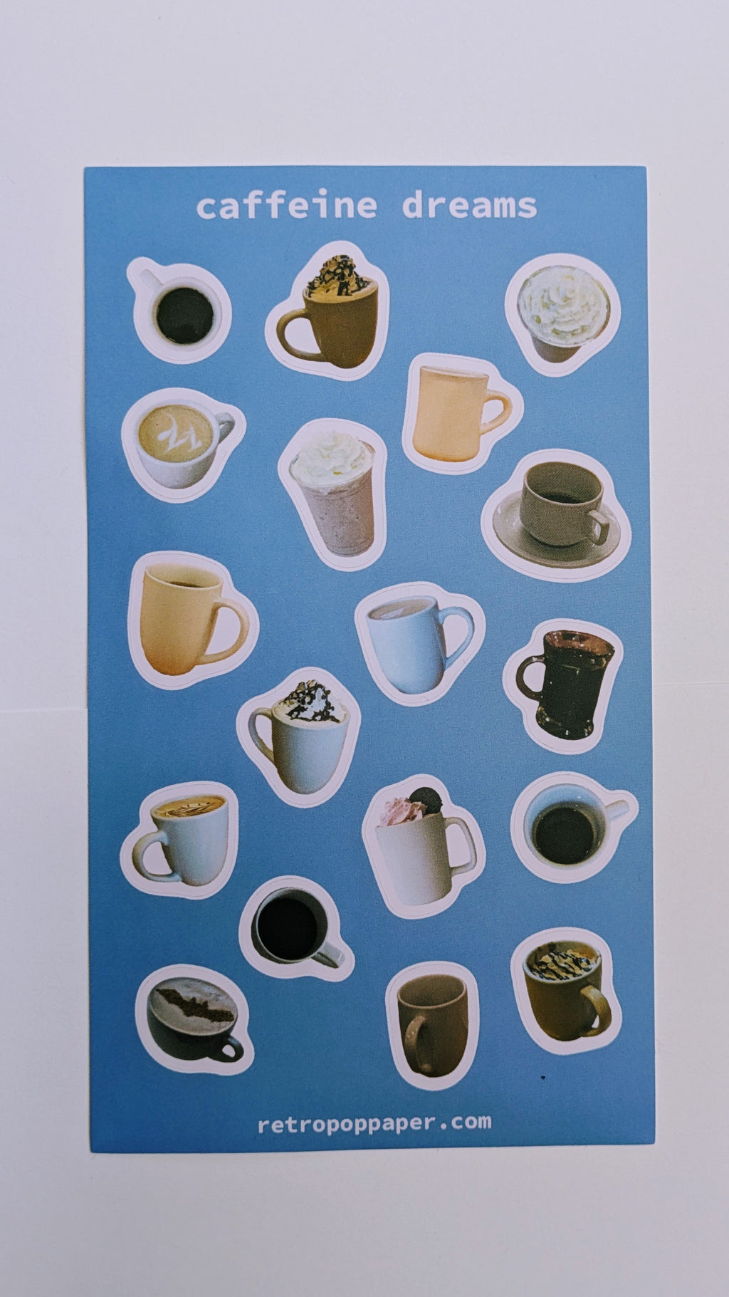 Caffeine Dreams Sticker Sheet