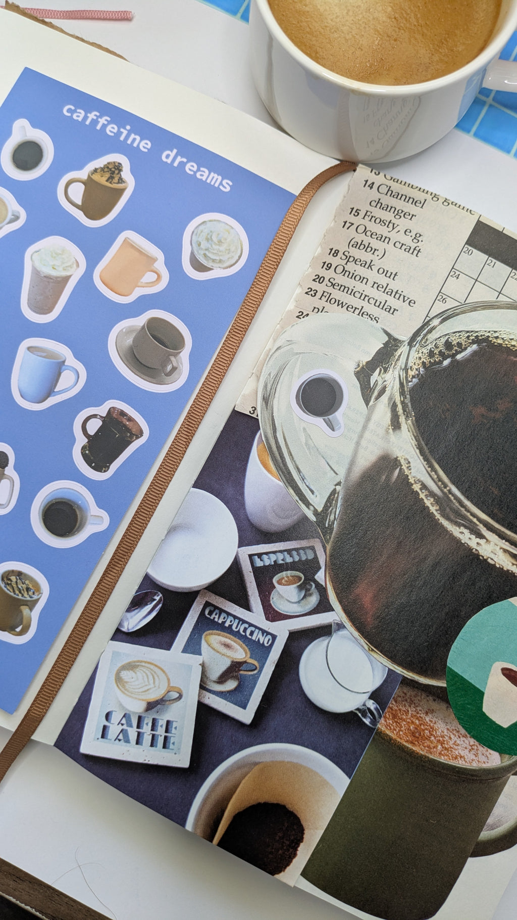 Caffeine Dreams Sticker Sheet