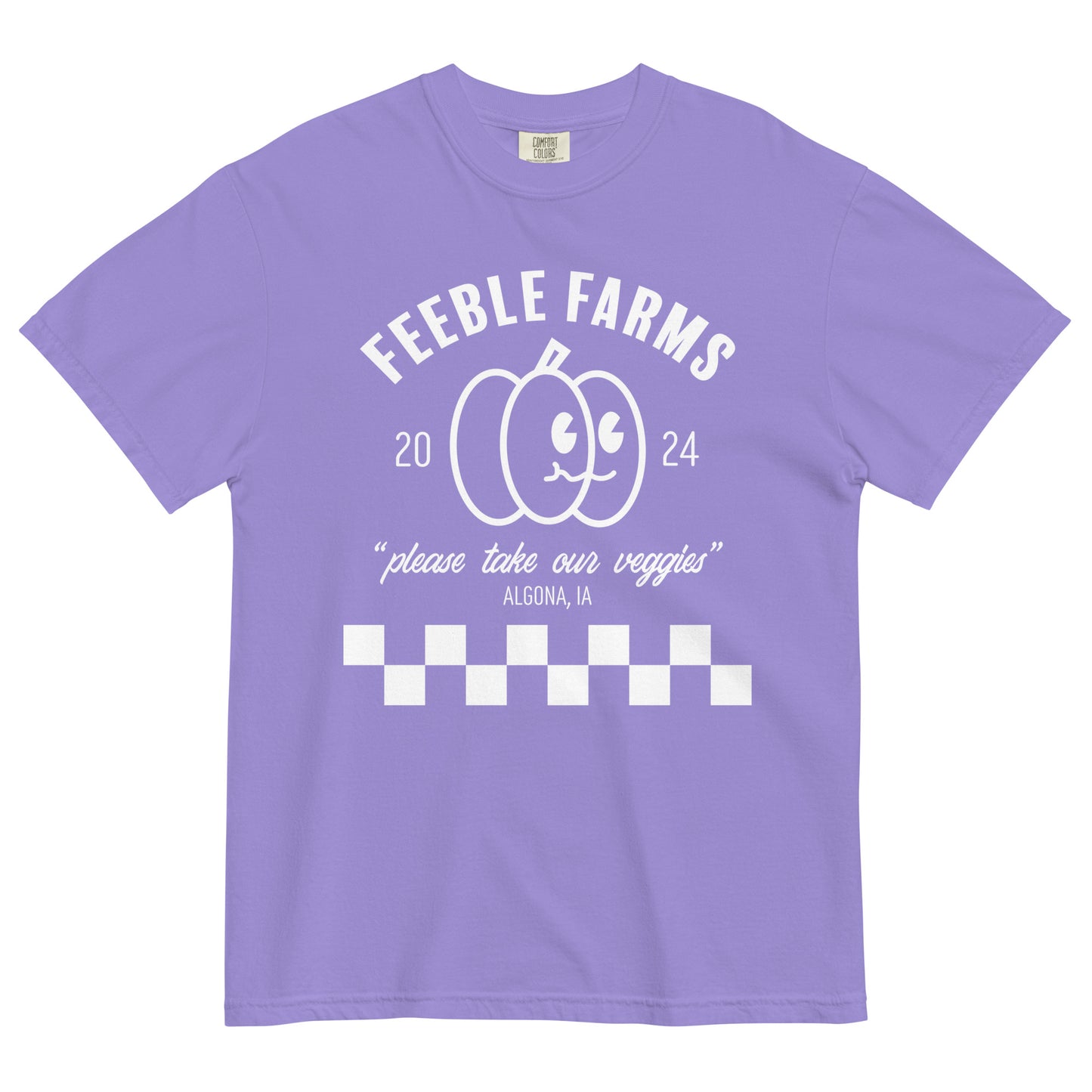 Feeble Farms Unisex garment-dyed heavyweight t-shirt