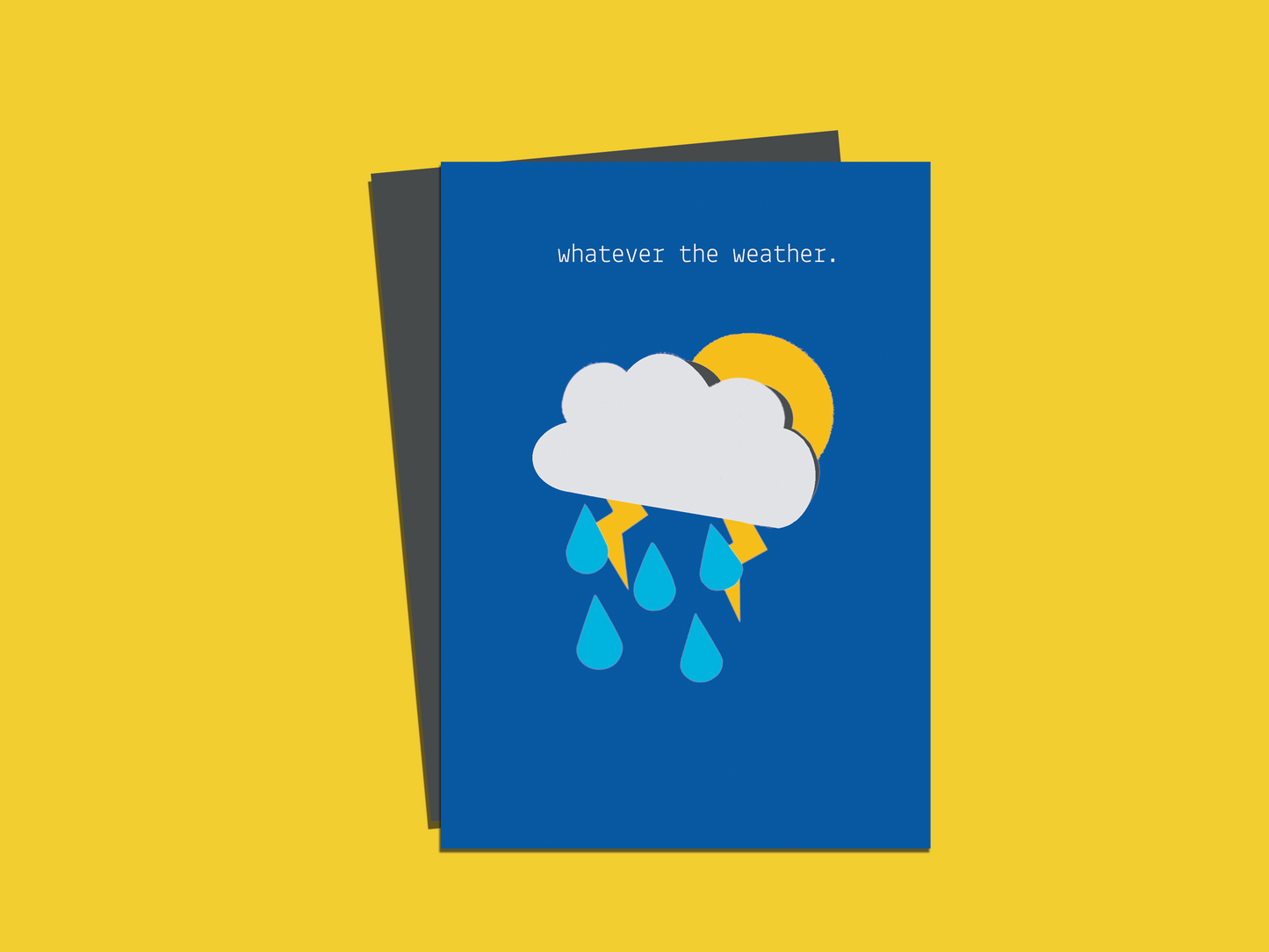 Whatever the Weather Greeting Card