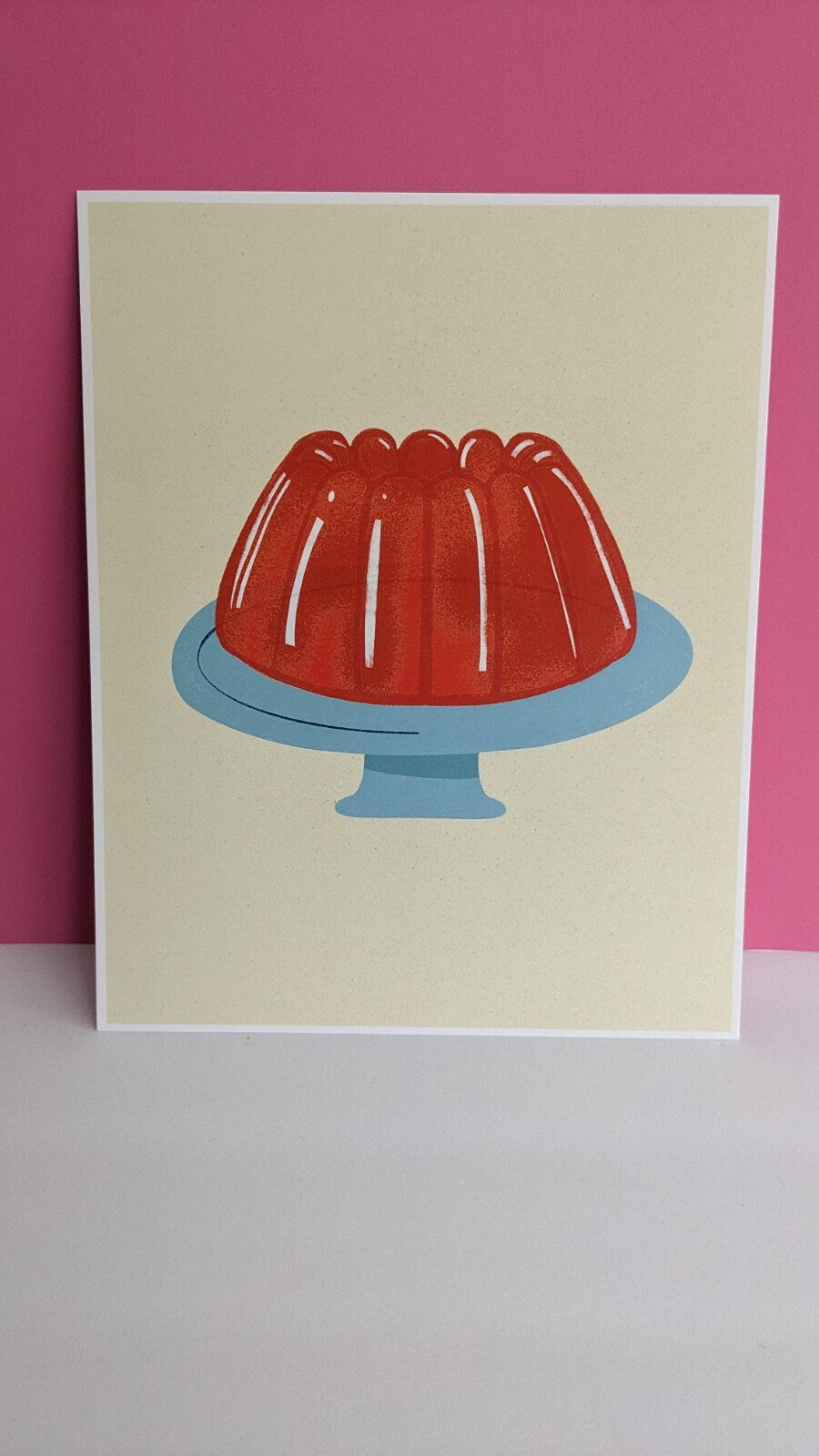 Retro Jello Art Print