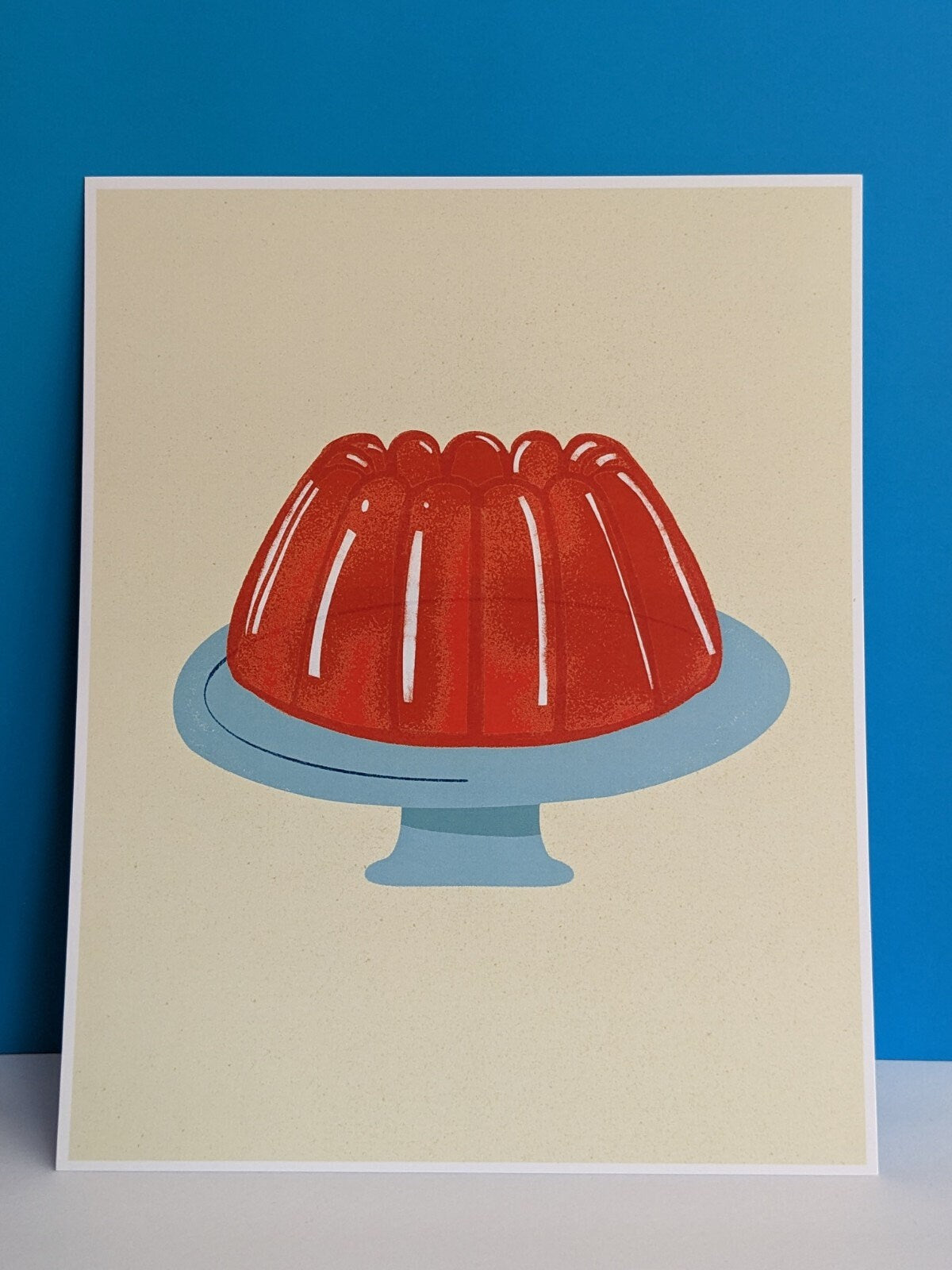 Retro Jello Art Print