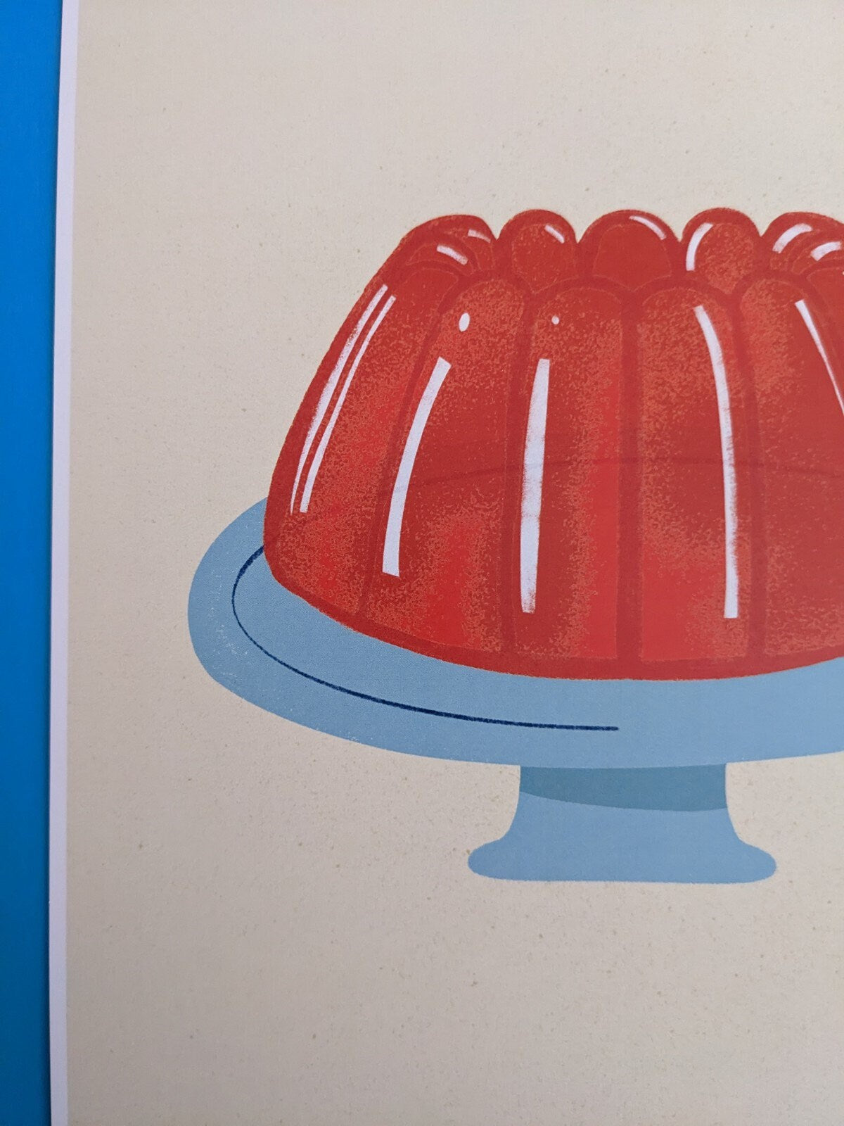 Retro Jello Art Print