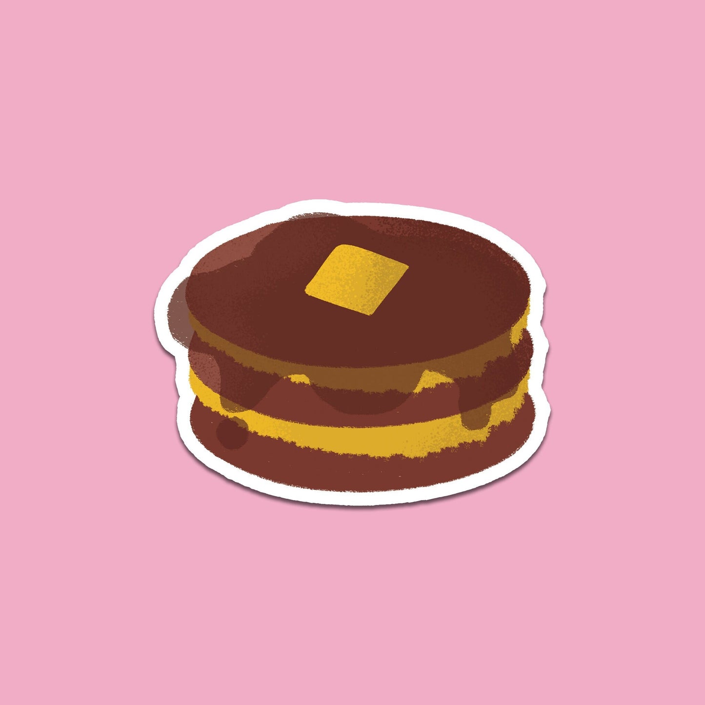 Pancake Sticker (Matte + Weather-resistant)