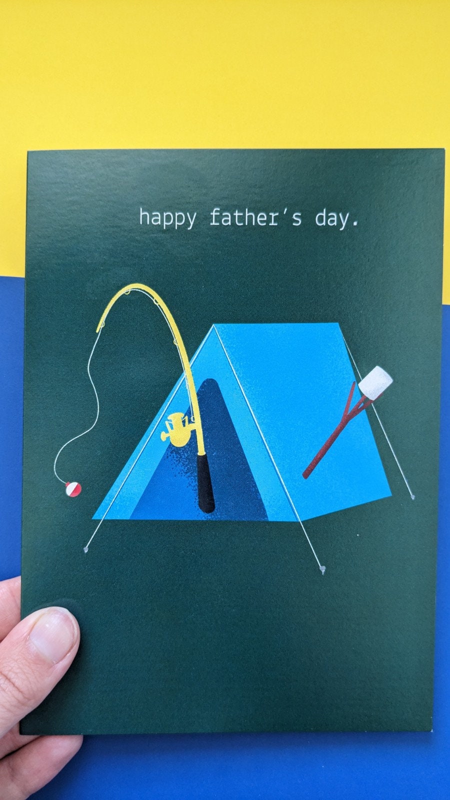 Camping Father's Day Card