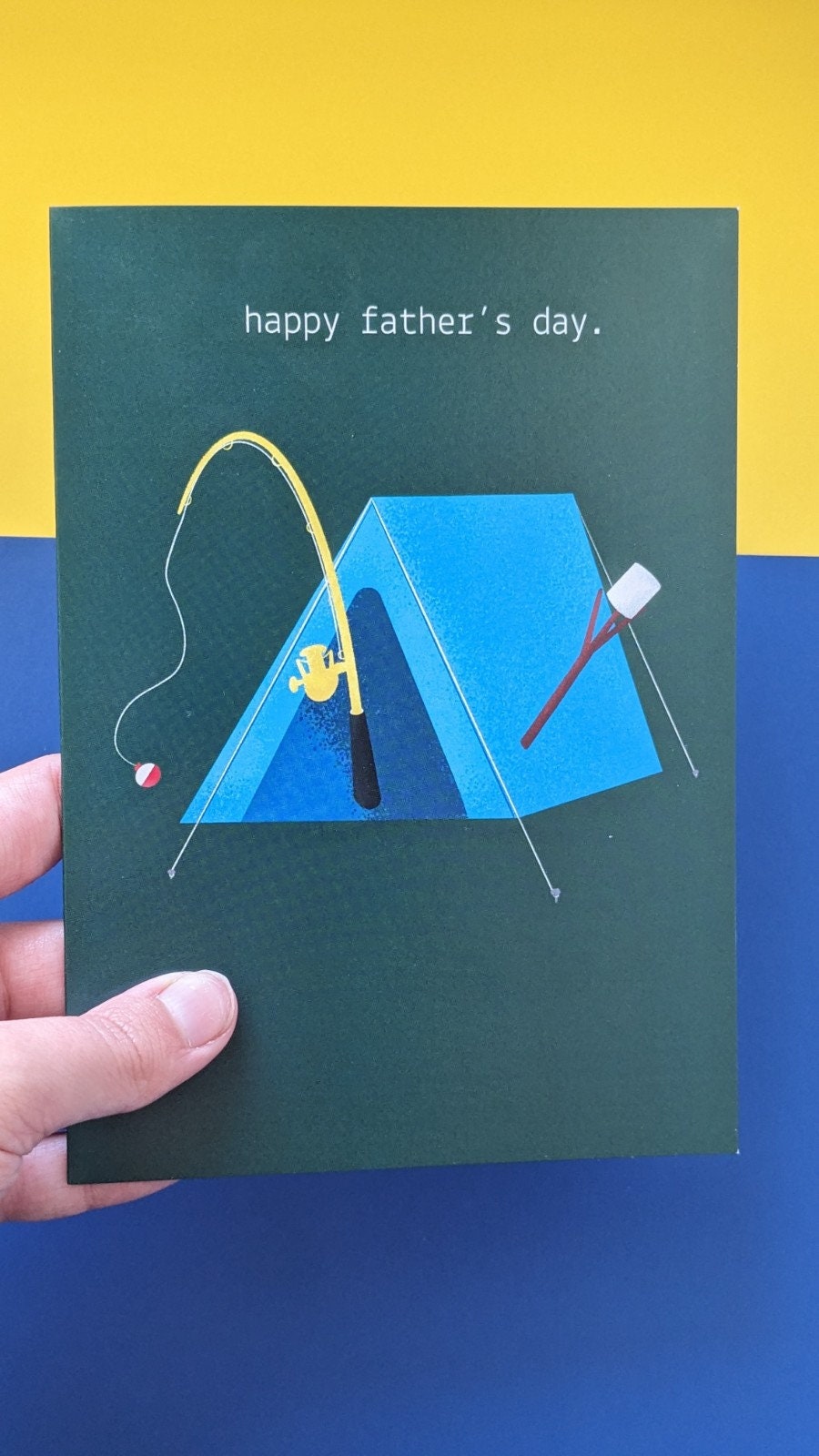 Camping Father's Day Card