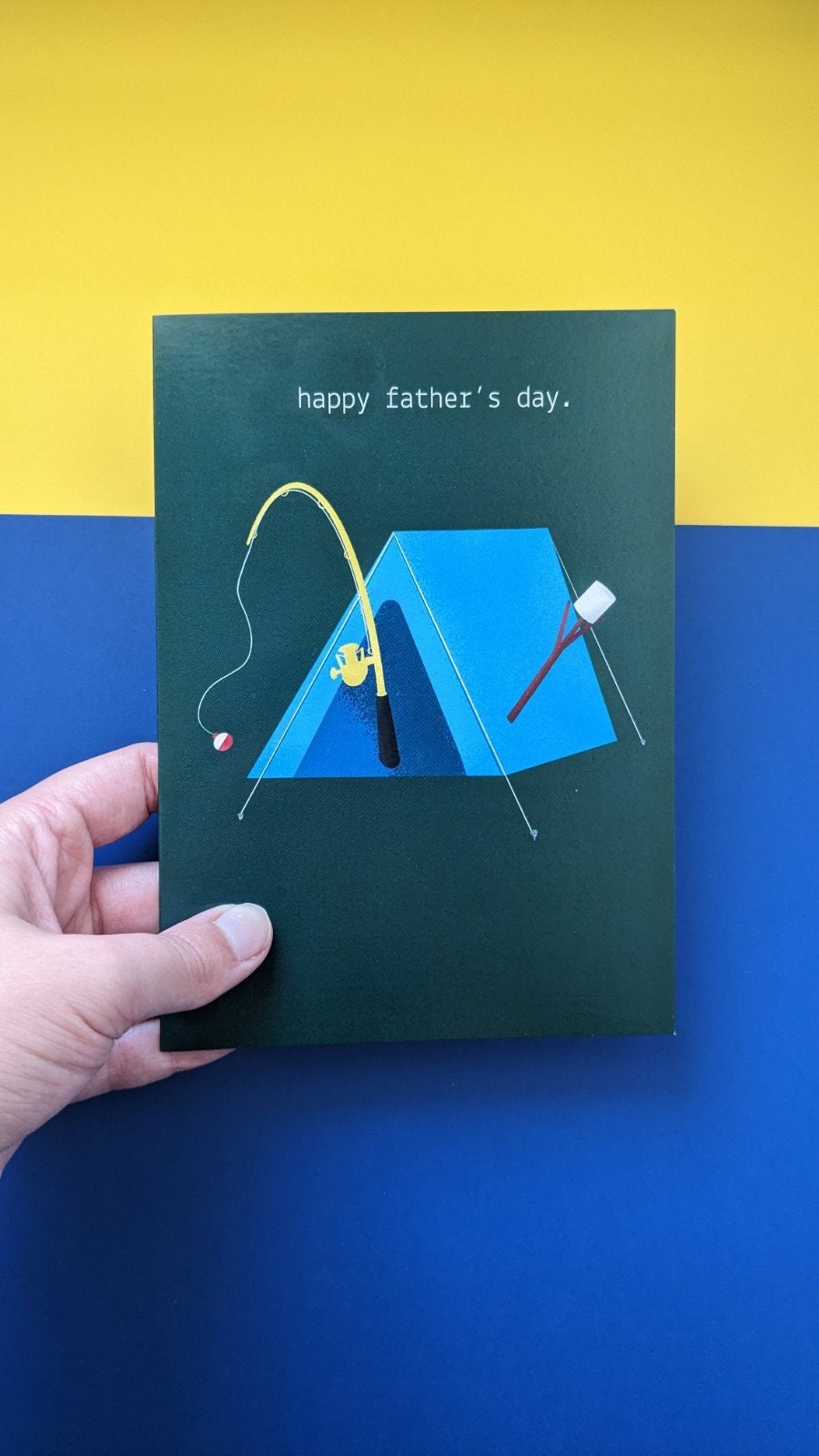 Camping Father's Day Card